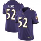men's & kids Activewear Football Uniform #52 Ray Lewis Jerseys Purple Player Game Limited Shirt