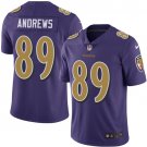 men's & kids Activewear Football Uniform #89 Mark Andrews Jerseys Purple Player Game Limited Shirt