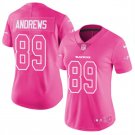 women's Activewear Football Uniform #89 Mark Andrews Jerseys Pink Fashion Limited Shirt