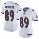 women's Activewear Football Uniform #89 Mark Andrews Jerseys White Player Game Limited Lady Shirt