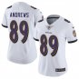 women's Activewear Football Uniform #89 Mark Andrews Jerseys White Player Game Limited Lady Shirt