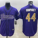 men's Activewear Football Uniform #44 Marlon Humphrey Jerseys Purple Baseball CoolBase Shirt