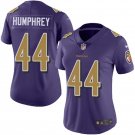women's Activewear Football Uniform #44 Marlon Humphrey Jerseys Purple Team Game Limited Lady Shirt