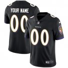 men's & kids Football Baltimore Ravens Uniform #00 Custom name number Jerseys Black Limited Shirt
