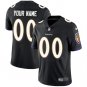 men's & kids Football Baltimore Ravens Uniform #00 Custom name number Jerseys Black Limited Shirt