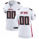 women's Football Atlanta Falcons Uniform #00 Custom name number Jerseys White Limited Lady Shirt