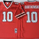 men's & youth Activewear Football Uniform #10 Steve Bartkowski Jerseys Vintage Red Throwback Shirt