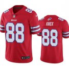 men's & kids Activewear Football Uniform #88 Dawson Knox Jerseys Red Player Game Limited Shirt