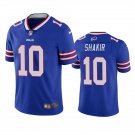 men's & kids Activewear Football Uniform #10 Khalil Shakir Jerseys Royal Player Game Limited Shirt