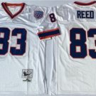 men's & youth Activewear Football Uniform #83 Andre Reed Jerseys M&N Vintage White Throwback Shirt