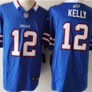men's & kids Activewear Football Uniform #12 Jim Kelly Jerseys 2024 Royal F.U.S.E. Limited Shirt