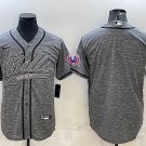 men's Activewear Football Uniform Buffalo Bills Blank Jerseys Grey Baseball CoolBase Shirt