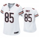 women's Activewear Football Uniform #85 Cole Kmet Jerseys White Player Game Limited Lady Shirt