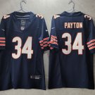 men's & kids Activewear Football Uniform #34 Walter Payton Jerseys 2024 Navy F.U.S.E. Limited Shirt