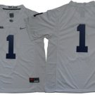men's & youth Activewear Football Uniform #1 Jaquan Brisker Jerseys White Penn Nittany Lions Shirt