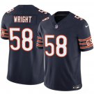 men's & kids Activewear Football Uniform #58 Darnell Wright Jerseys 2024 Navy F.U.S.E. Limited Shirt