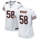 women's Activewear Football Uniform #58 Darnell Wright Jerseys White Player Game Limited Lady Shirt