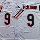 men's & youth Activewear Football Uniform #9 Jim McMahon Jerseys Vintage White Throwback Shirt