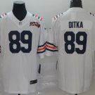men's & kids Activewear Football Uniform #89 Mike Ditka Jerseys White 100th Season Limited Shirt