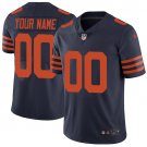 men's & kids Football Chicago Bears Uniform #00 Custom name number Jerseys Navy Alternate Shirt