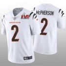 men's & kids Activewear Football Uniform #2 Evan McPherson Jerseys White 2022 Super Bowl LVI Shirt