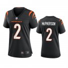 women's Activewear Football Uniform #2 Evan McPherson Jerseys Black Player Game Limited Lady Shirt