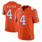 men's & youth Activewear Football Uniform #4 Deshaun Watson Jerseys Orange Tigers College Shirt