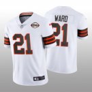 men's & kids Activewear Football Uniform #21 Denzel Ward Jerseys White 1946 Collection Limited Shirt
