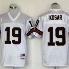 men's & youth Activewear Football Uniform #19 Bernie Kosar Jerseys M&N Vintage White Throwback Shirt