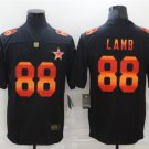 men's Activewear Football Uniform #88 CeeDee Lamb Jerseys Black Colorful Fashion Limited Shirt