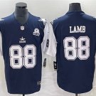 men's & kids Activewear Football Uniform #88 CeeDee Lamb Jerseys Navy F.U.S.E. Est.1960 Patch Shirt