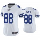 women's Activewear Football Uniform #88 CeeDee Lamb Jerseys White Player Game Limited Lady Shirt