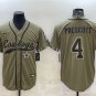 men's Activewear Football Uniform #4 Dak Prescott Jerseys Olive Salute To Service Baseball Shirt