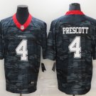men's Activewear Football Uniform #4 Dak Prescott Jerseys Camo Limited Shirt