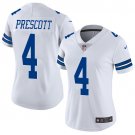 women's Activewear Football Uniform #4 Dak Prescott Jerseys White Player Game Limited Lady Shirt