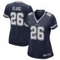 women's Activewear Football Uniform #26 DaRon Bland Jerseys Navy Player Game Limited Lady Shirt