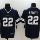 men's & kids Activewear Football Uniform #22 Emmitt Smith Jerseys Navy Player Game Limited Shirt