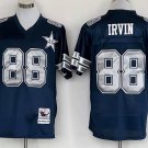 men's & youth Activewear Football Uniform #88 Michael Irving Jerseys Vintage Navy Throwback Shirt