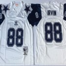 men's & youth Activewear Football Uniform #88 Michael Irving Jerseys Vintage White Throwback Shirt