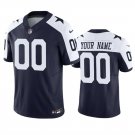 men's & kids Dallas Cowboys Uniform #00 Custom name number Jerseys Thanksgiving Navy Shirt
