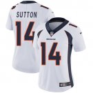 women's Activewear Football Uniform #14 Courtland Sutton Jerseys White Player Limited Lady Shirt