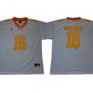 men's & youth Activewear Football Uniform #16 Peyton Manning Jerseys White Volunteers College Shirt