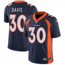 men's & kids Activewear Football Uniform #30 Terrell Davis Jerseys Navy Player Game Limited Shirt