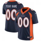 men's & kids Football Denver Broncos Uniform #00 Custom name number Jerseys Navy Limited Shirt
