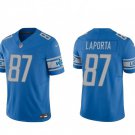 men's & kids Activewear Football Uniform #87 Sam LaPorta Jerseys 2024 Blue F.U.S.E. Limited Shirt