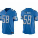 men's & kids Activewear Football Uniform #58 Penei Sewell Jerseys 2024 Blue F.U.S.E. Limited Shirt