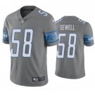 men's & kids Activewear Football Uniform #58 Penei Sewell Jerseys Silver Player Game Limited Shirt