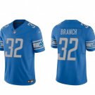 men's & kids Activewear Football Uniform #32 Brian Branch Jerseys 2024 Blue F.U.S.E. Limited Shirt