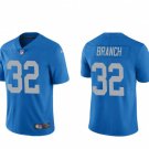 men's & kids Activewear Football Uniform #32 Brian Branch Jerseys Blue Alternate Limited Shirt