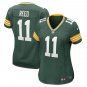 women's Activewear Football Uniform #11 Jayden Reed Jerseys Green Player Game Limited Lady Shirt